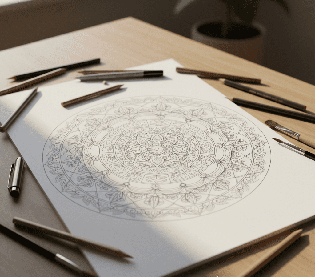 what does the mandala represent​