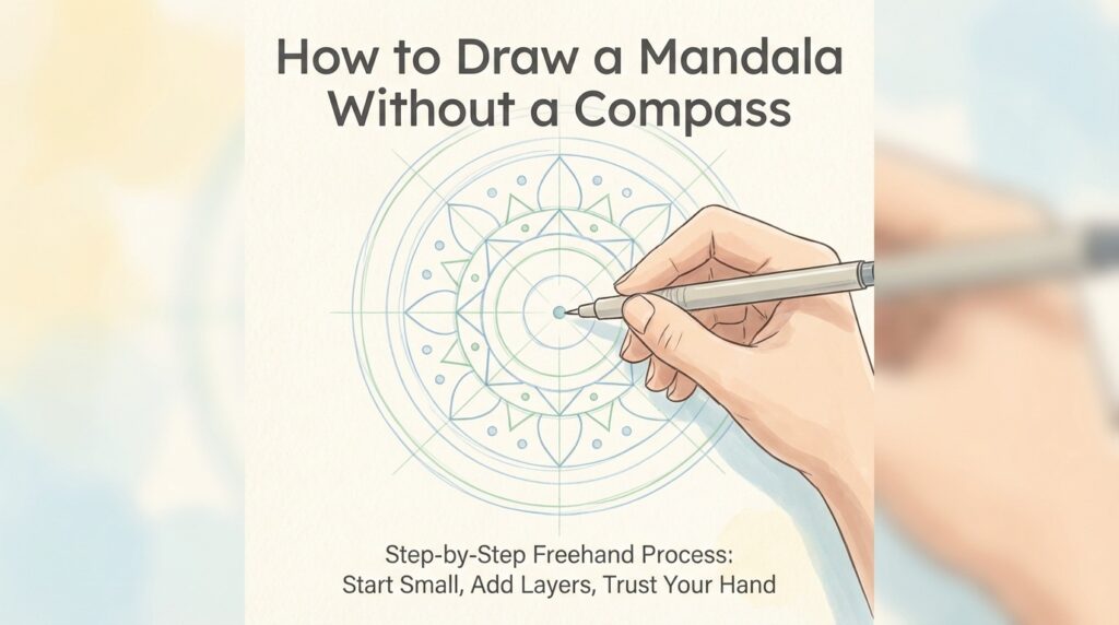 How to Draw a Mandala Without a Compass