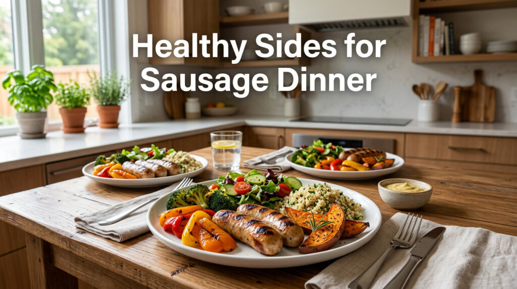 What to Have With Sausages for Dinner, Healthy