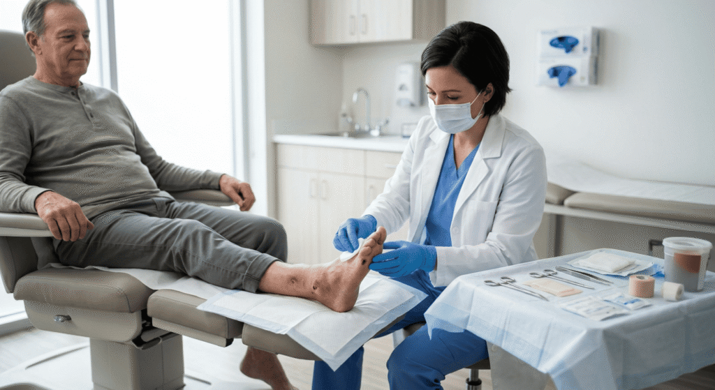 how can a diabetic wound heal faster