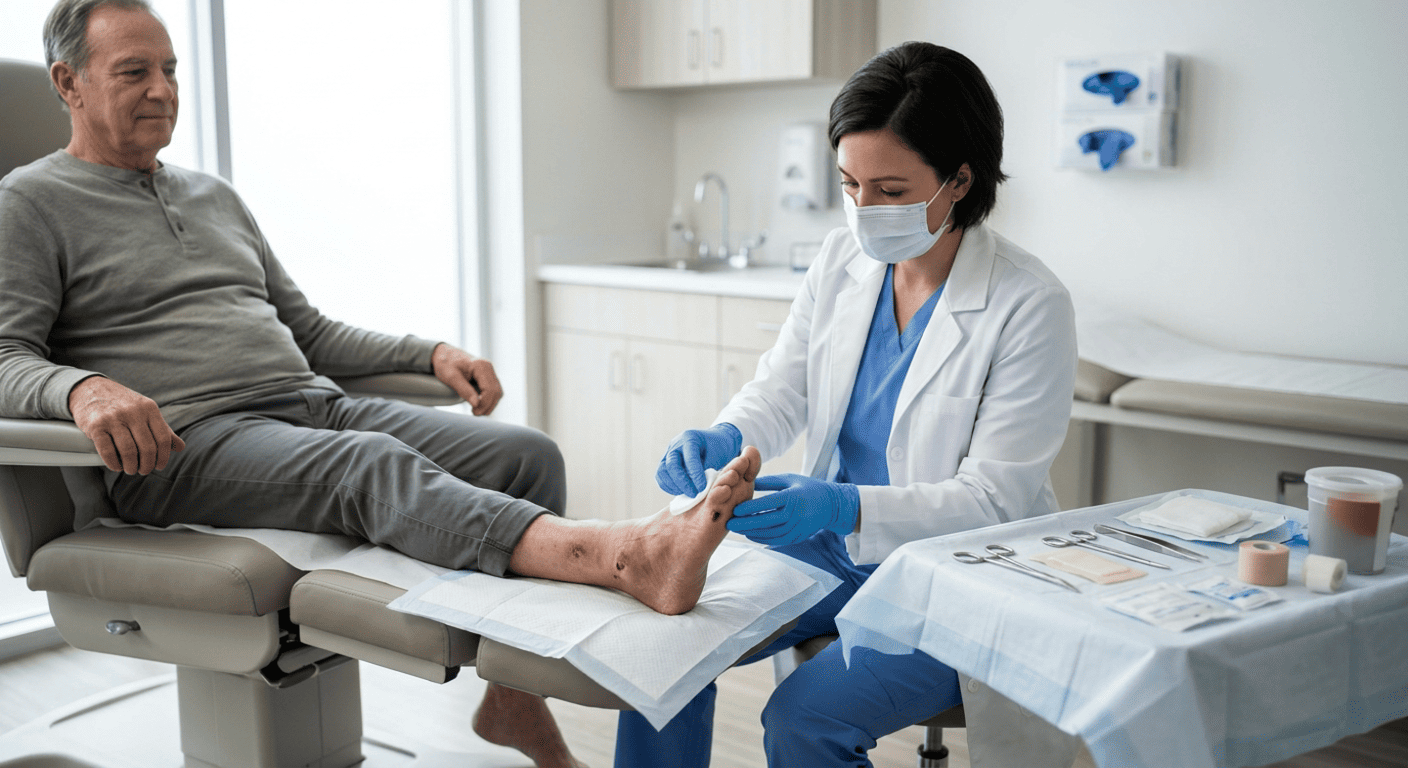 how can a diabetic wound heal faster